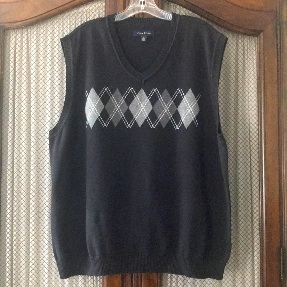 Men’s Club Room cotton vest